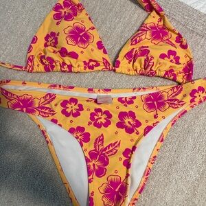 COPY - Xhiliration brand floral bikini.